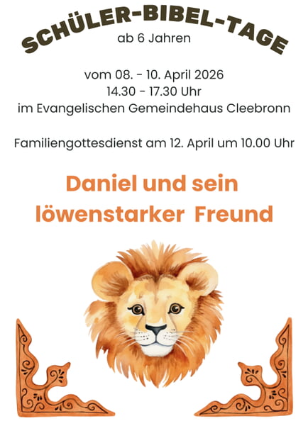 Sch&uuml;lerbibeltage 2026