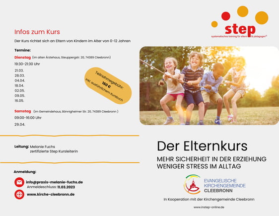 Für weitere Informationen bitte Flyer anklicken