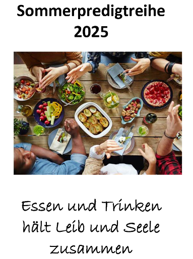Gottesdienst - Thema: Fressen und Saufen auf Kosten der Armen