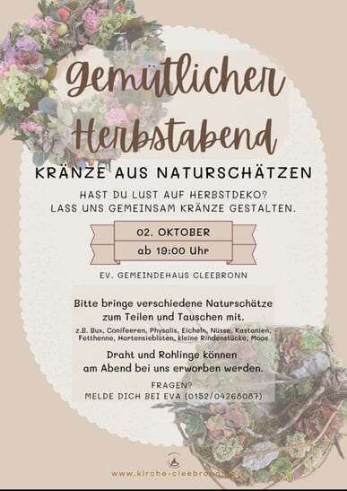 Herbstkr&auml;nze gestalten