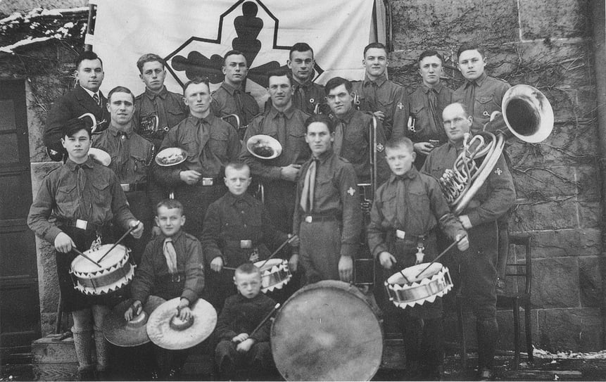 Posaunenchor Cleebronn um 1930