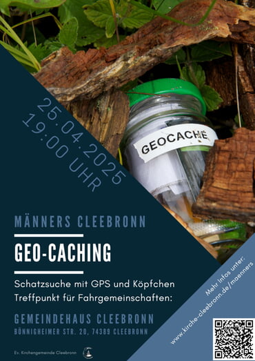 Männers - Geocache am 25.04.2025